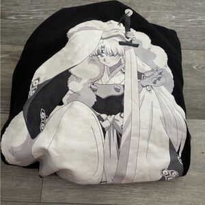 Inuyasha Dolls Kill Sesshomaru Graphic Hoodie Size XS